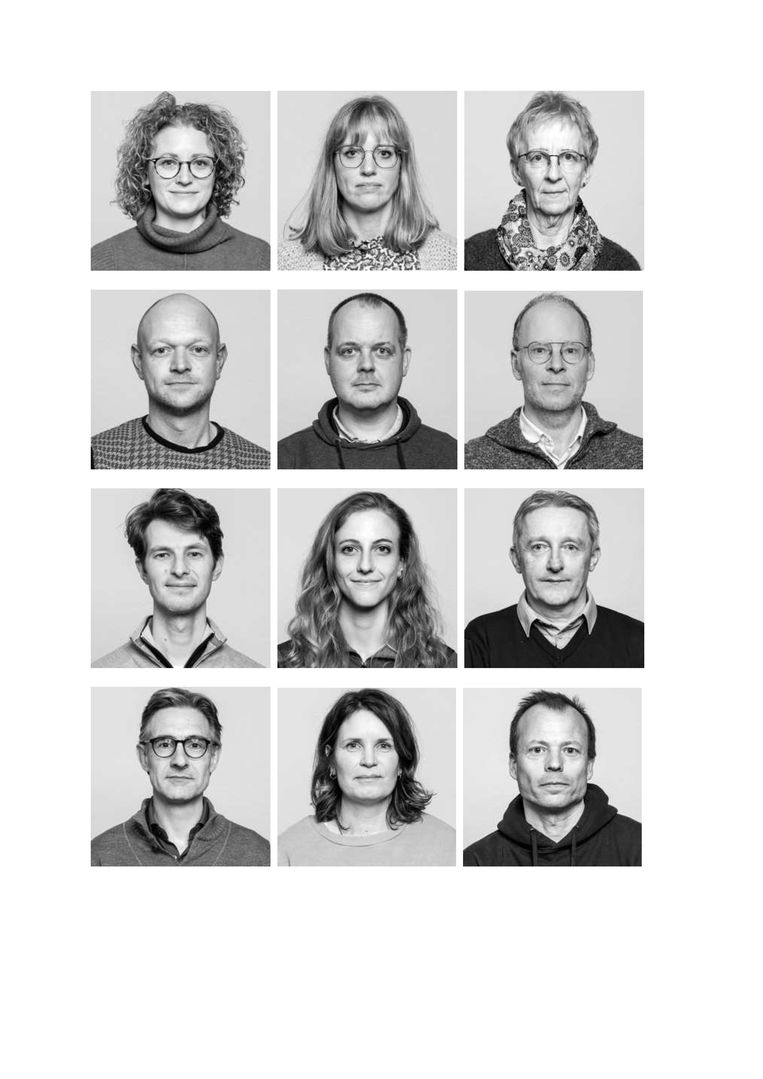 De Amsterdamse Tramharmonie, Frankendael, woensdagavond. Beeld Michiel van Nieuwkerk