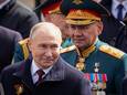 De Russische president Vladimir Poetin met Sergej Sjojgoe, al jarenlang een trouwe bondgenoot.