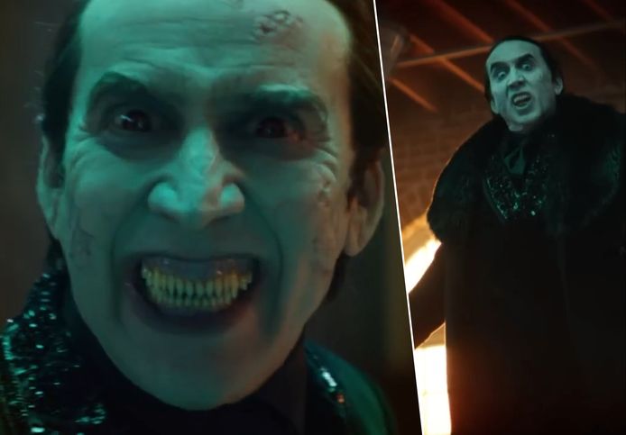 Trailer 'Renfield' met Nicolas Cage als Dracula.