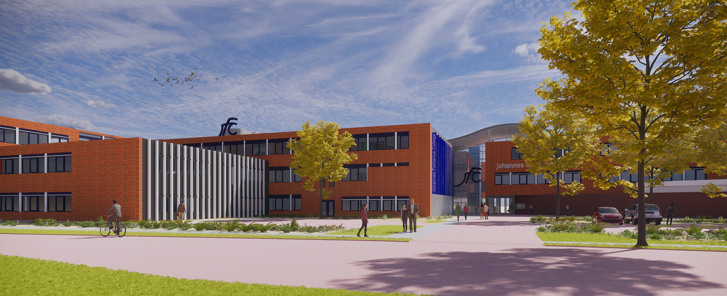 De aula wordt het bruisend hart van vernieuwd Johannes Fontanus College