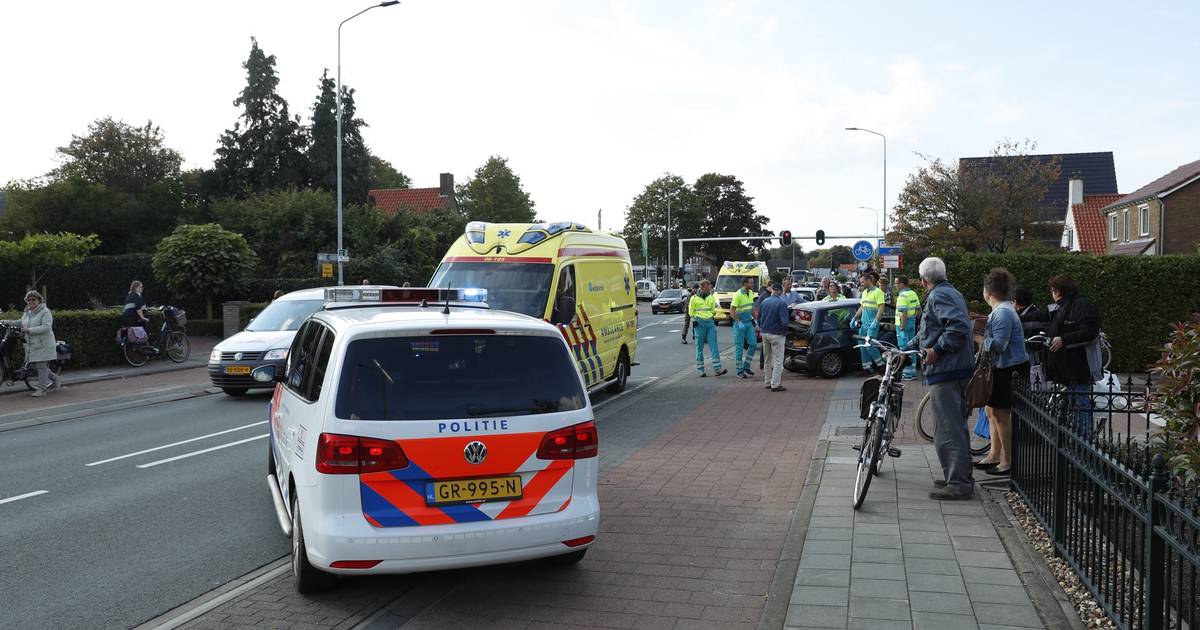 Meerdere gewonden bij ongeluk in Wezep.