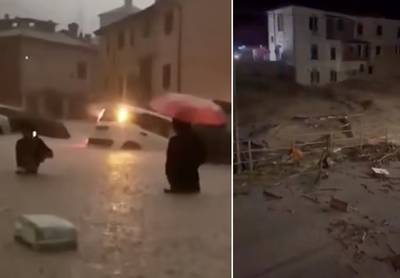 Italië kreunt onder felle regen en overstromingen: minstens zes doden en drie vermisten