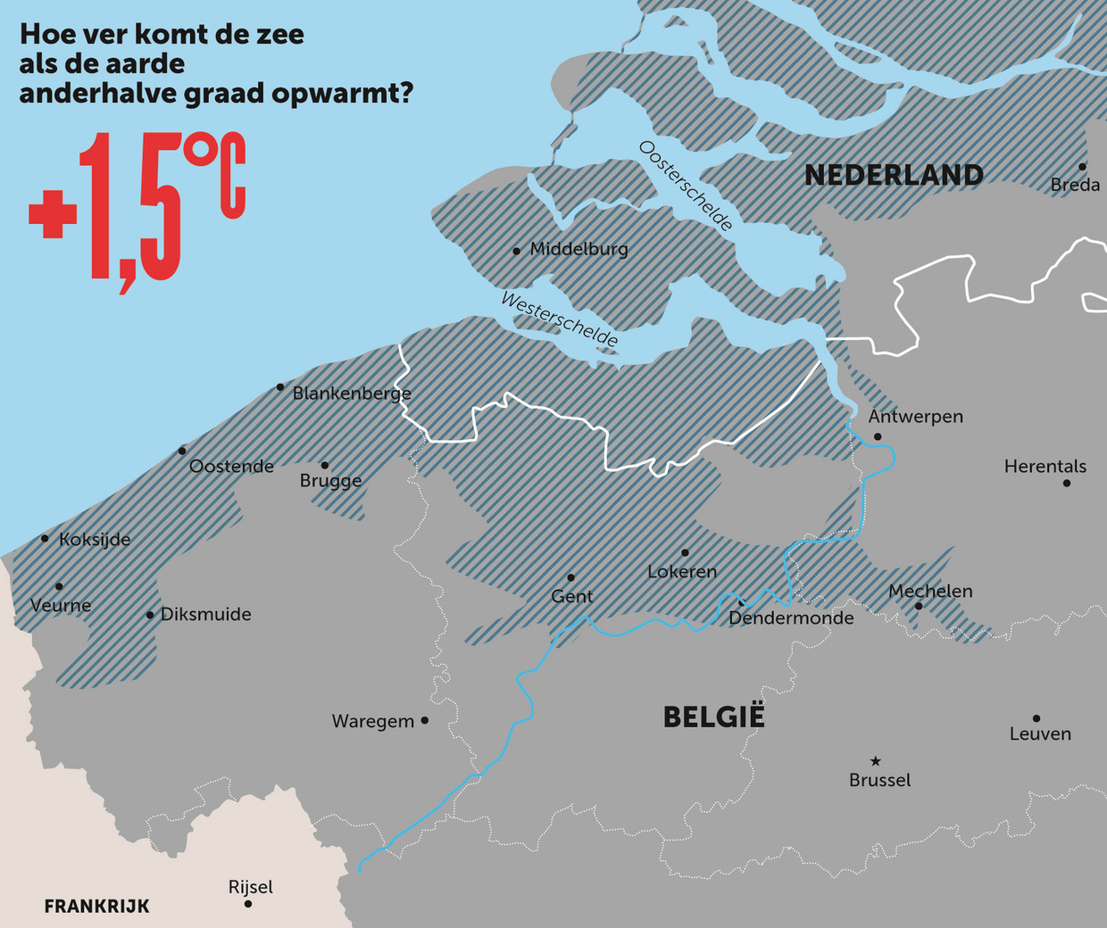 null Beeld Climate Central/DM