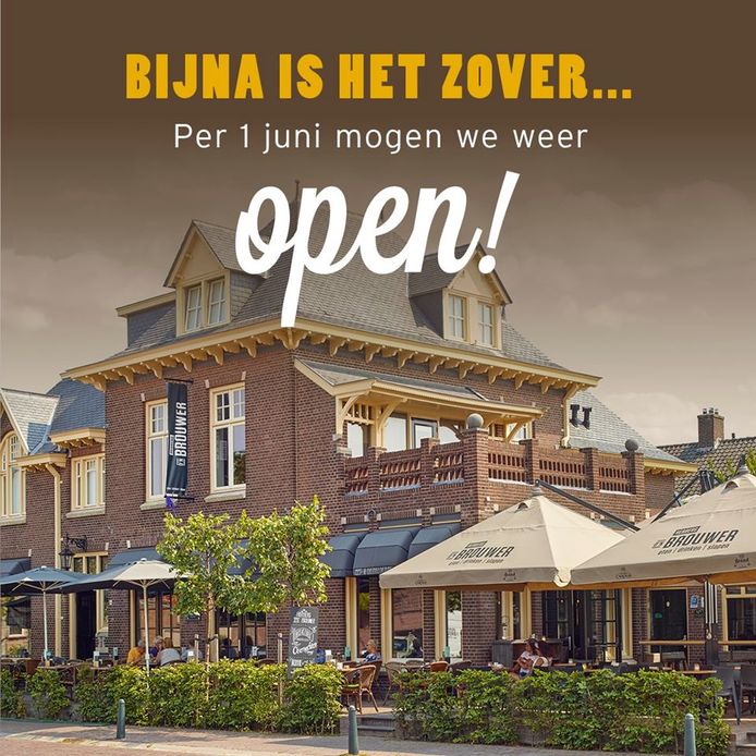 Bij Herberg d'n Brouwer in Zeeland staan ze te popelen om open te gaan.