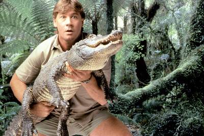 Ook de kinderen van krokodillenworstelaar Steve Irwin rauzen op tv door de natuur