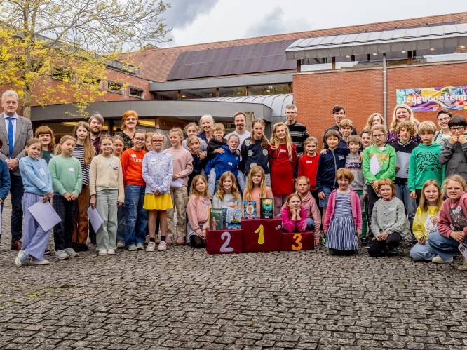 Kinderen van Leesjury sluiten werkjaar af met slotfeest in Tielt