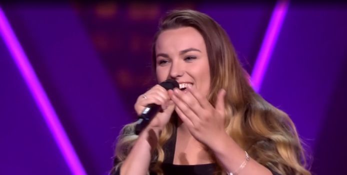 Esmée Smit in The Voice.