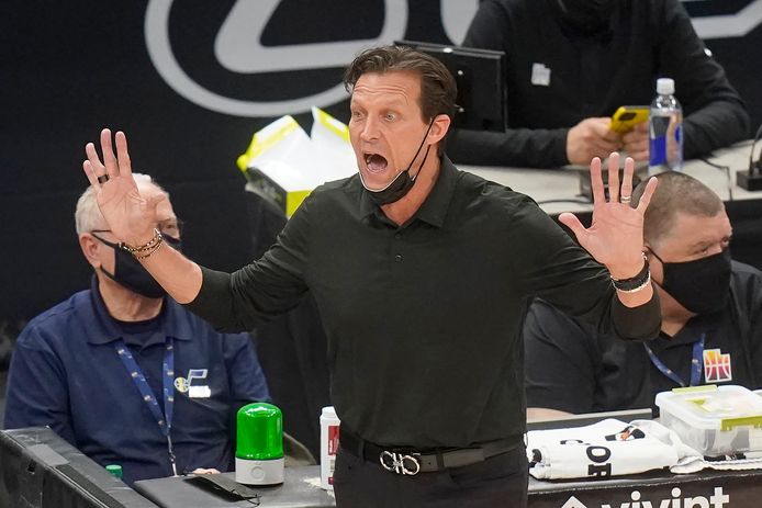 Utah Jazz-coach Quin Snyder