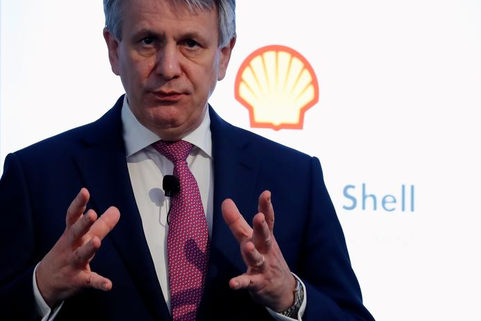 De Nederlander Ben van Beurden is sinds begin 2014 CEO van de Nederlands-Britse oliemaatschappij Shell.