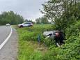 Bestuurster gewond na opmerkelijk ongeval in Gent.