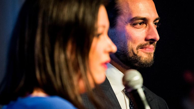 Annabel Nanninga en Thierry Baudet Beeld ANP