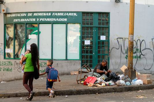 Armoede in Caracas.