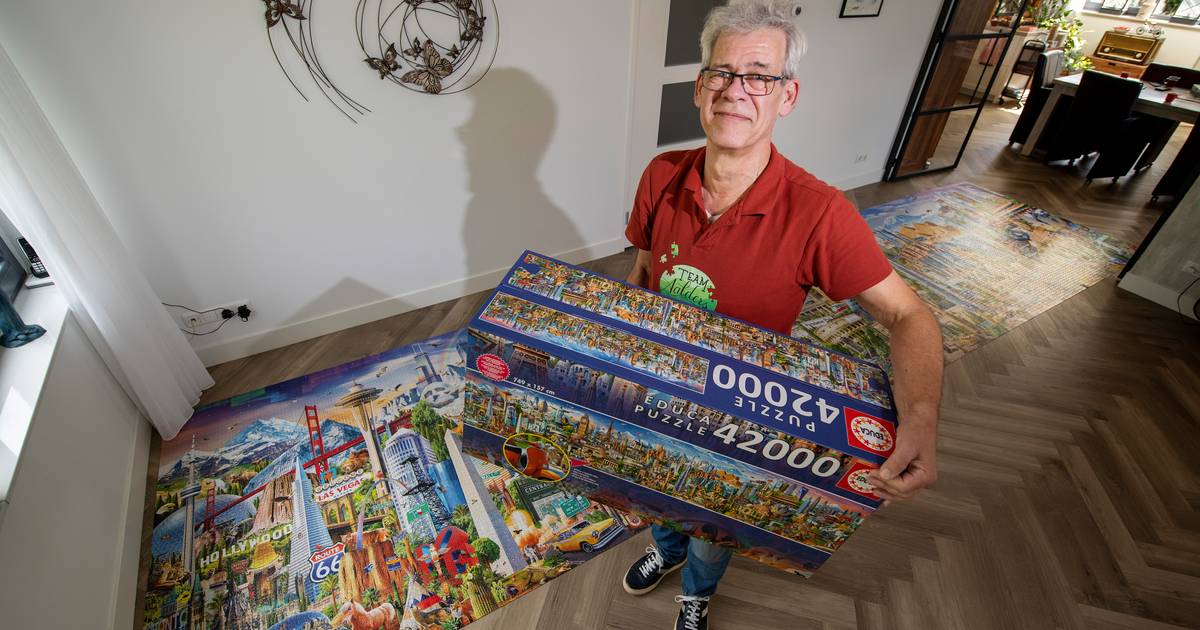 Aardewerk Gang Middel Hij ligt! Willem legt puzzel van 42.000 stukjes en die past bijna in zijn  woonkamer | Instagram | destentor.nl