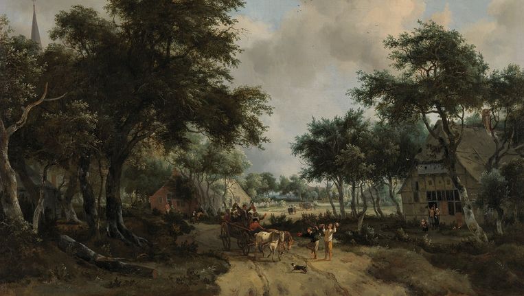 Baron schenkt Rijksmuseum topstuk: schilderij van Hobbema | Het Parool