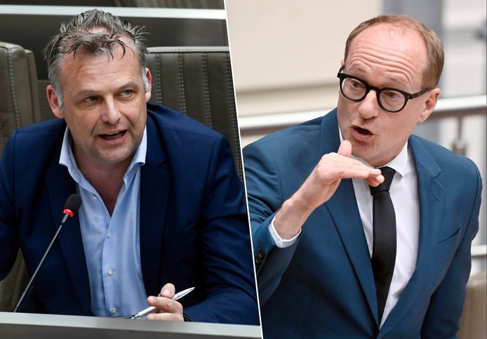 Steve Vandenberghe (Vooruit) vindt dat Vlaams minister Ben Weyts (N-VA) het probleem rond het lerarentekort niet goed aanpakt.