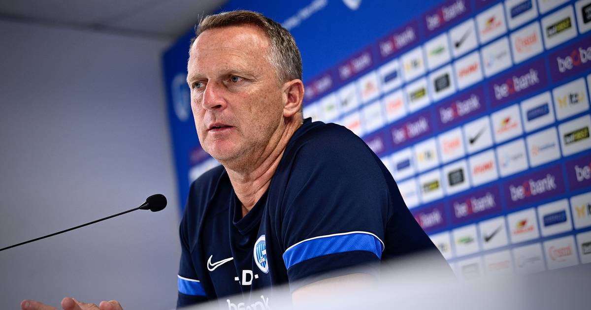 Coach John Van den Brom, Racing Genk én de fans ontvangen ...