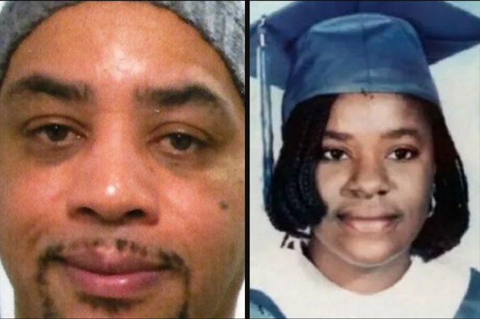Links: Orlando Hall. Rechts: slachtoffer Lisa Rene.