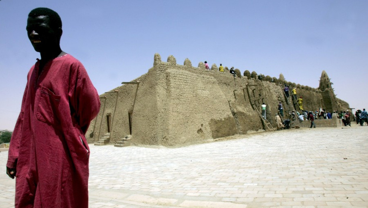 Timboektoe, moskee van Sankore. Beeld afp