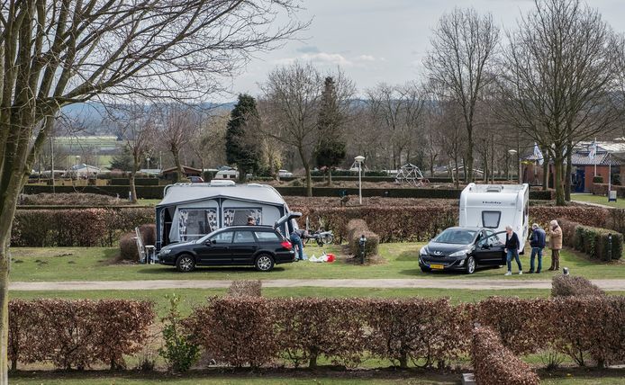 Een camping in Groesbeek.