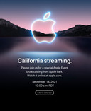 De uitnodiging die Apple naar de pers verstuurde.