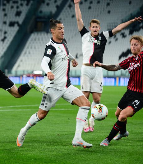 Milan kan Juve in return geen pijn doen: De Ligt en co in finale