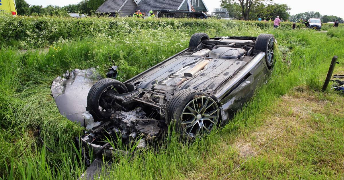 Ravage en twee gewonden bij ongeval Ophemert.