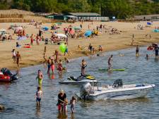 Zomers weer, maar niet zwemmen in het Haringvliet: negatief zwemadvies voor alle stranden