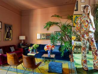 WAANZINNIGE WONING. Deze extravagante flat in Milaan bruist van felle kleuren en gewaagde prints 