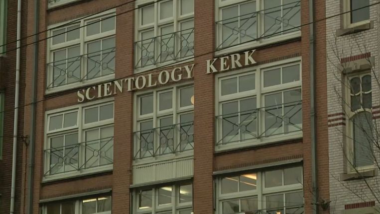 De Scientologykerk in Amsterdam. Beeld  