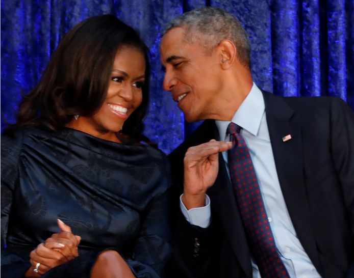 Michelle en Barack Obama.