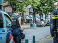 De politie heeft zaterdagavond een inval gedaan in een woning aan de Victor E. van Vrieslandstraat in Rotterdam.
