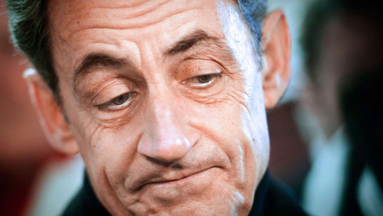 Sinds Nicolas Sarkozy in 2012 de verkiezingen verloor, wordt zijn partij geplaagd door ruzies over koers en leiderschap, affaires en rechtszaken. Beeld afp