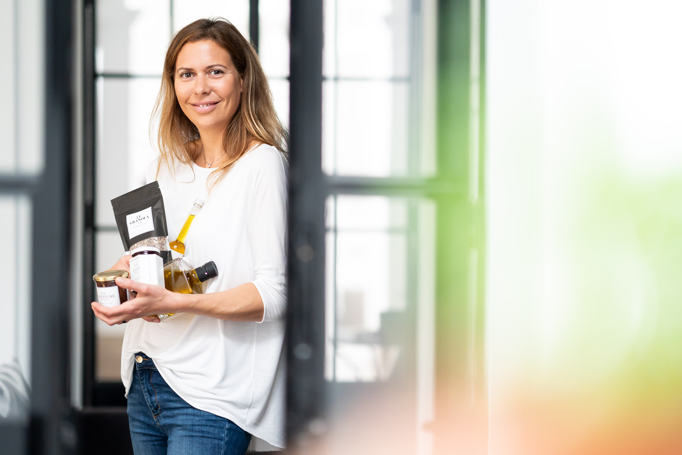 Amandine Poli a développé sa propre gamme de produits.