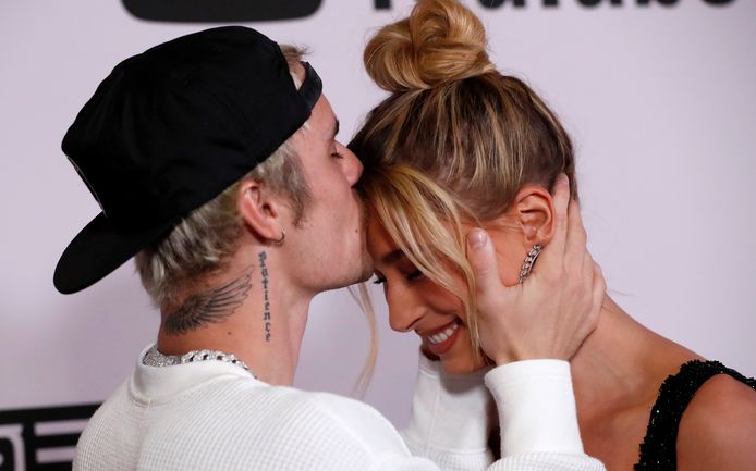 Justin en Hailey Bieber.