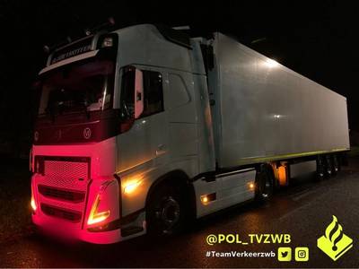 Vrachtwagenchauffeur rust twintig uur te weinig, moet flinke boete betalen na controle bij Ulvenhout