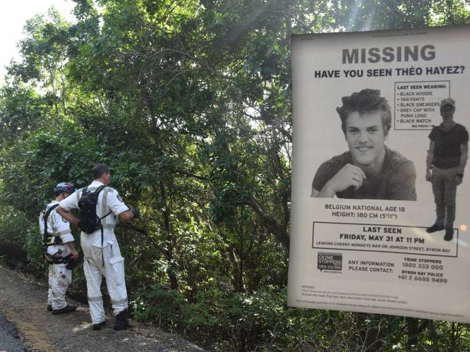 Australische politie zoekt opnieuw met klimmers naar vermiste Théo Hayez