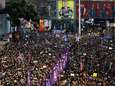 Honderdduizenden mensen op straat in Hongkong, vernielingen blijven beperkt