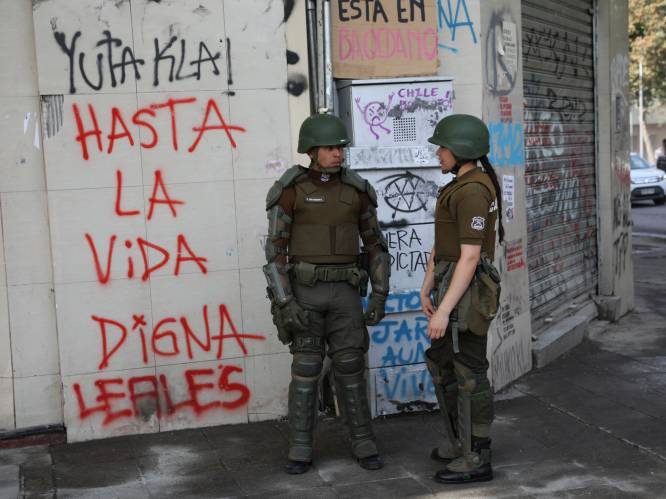 VN-waarnemers naar Chili wegens schendingen mensenrechten, 400.000 betogers op straat