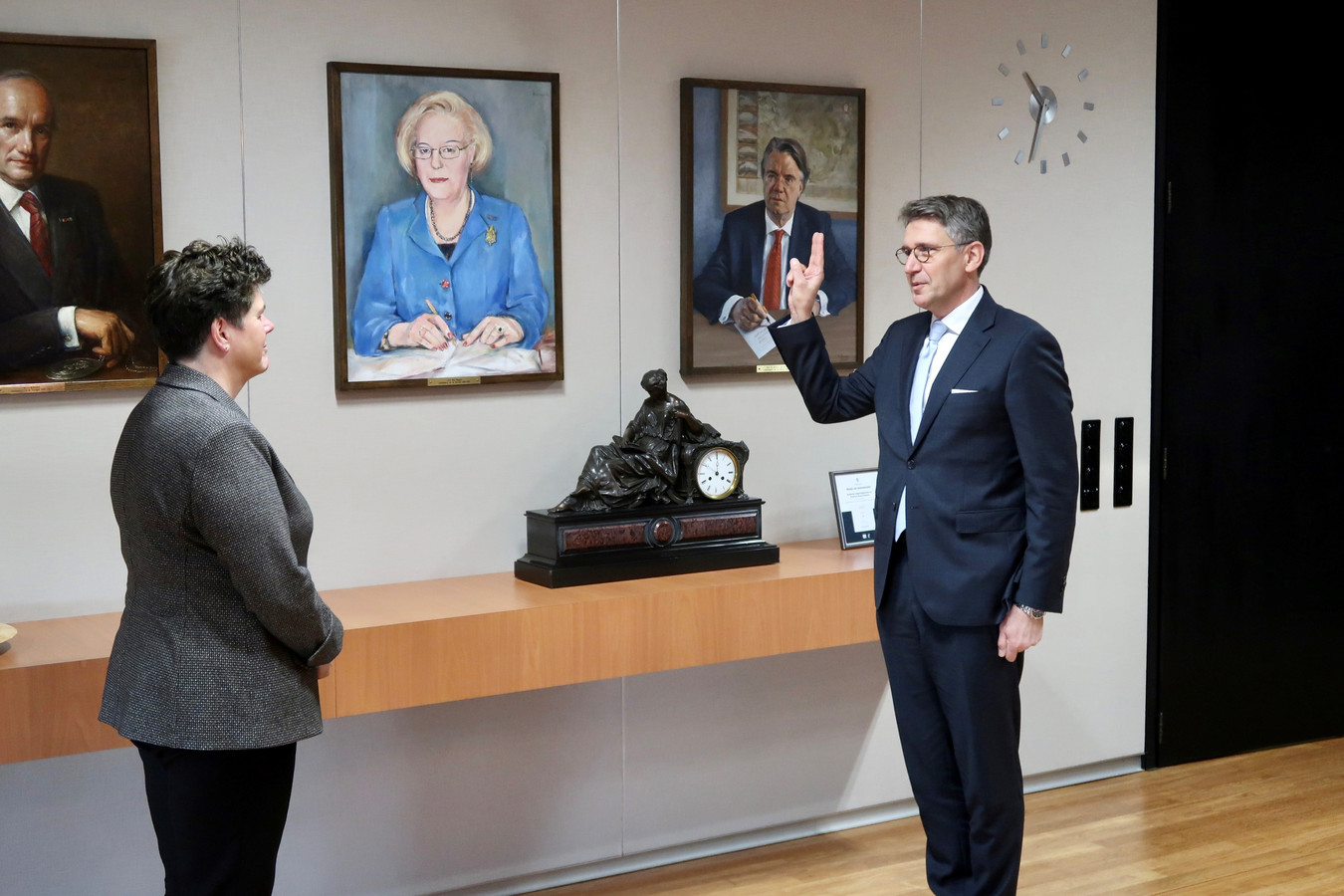 Wim Hillenaar beëdigd als waarnemend burgemeester Land van Cuijk Foto bd.nl