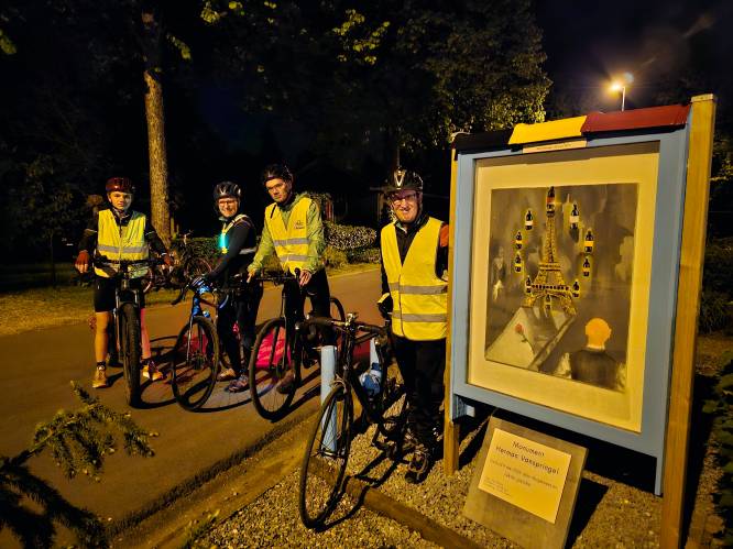 Hommage aan Monsieur Bordeaux-Paris om onderzoek naar syndroom van Kabuki te steunen: “14 uren fietsen om leven van Lia (6) aangenamer te maken”