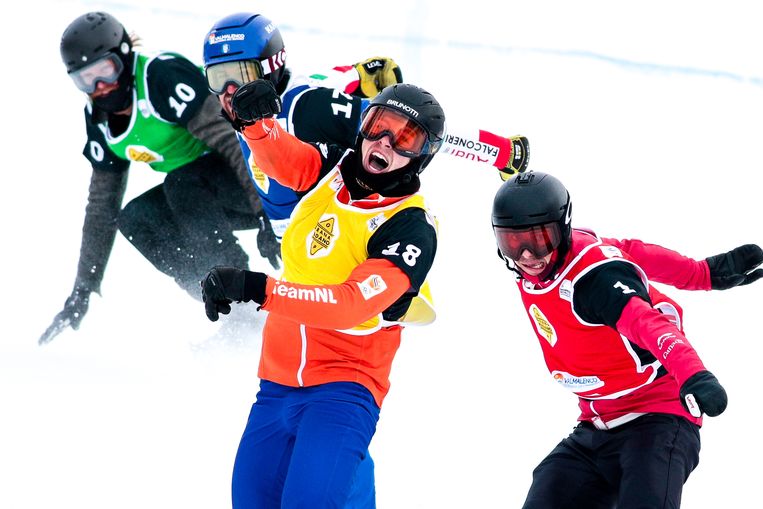 Olympische Beloning Voor Volhouder Glenn De Blois Op Zijn Snowboard De Volkskrant