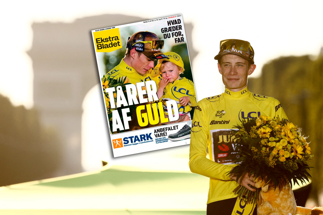Vingegaard brengt Deense media in extase met ‘grootste sportprestatie