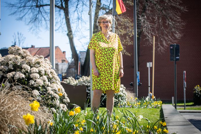 Veerle Heeren, burgemeester van Sint-Truiden.