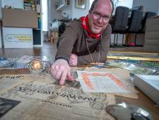 Deze fantieke vastenavendverzamelaar maakt een boek over 6x11 jaar de Incasso Burgerij