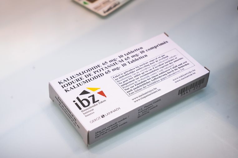 Jodiumtabletten. Beeld Wannes Nimmegeers