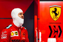 Sebastian Vettel, de Duitse coureur van Ferrari.