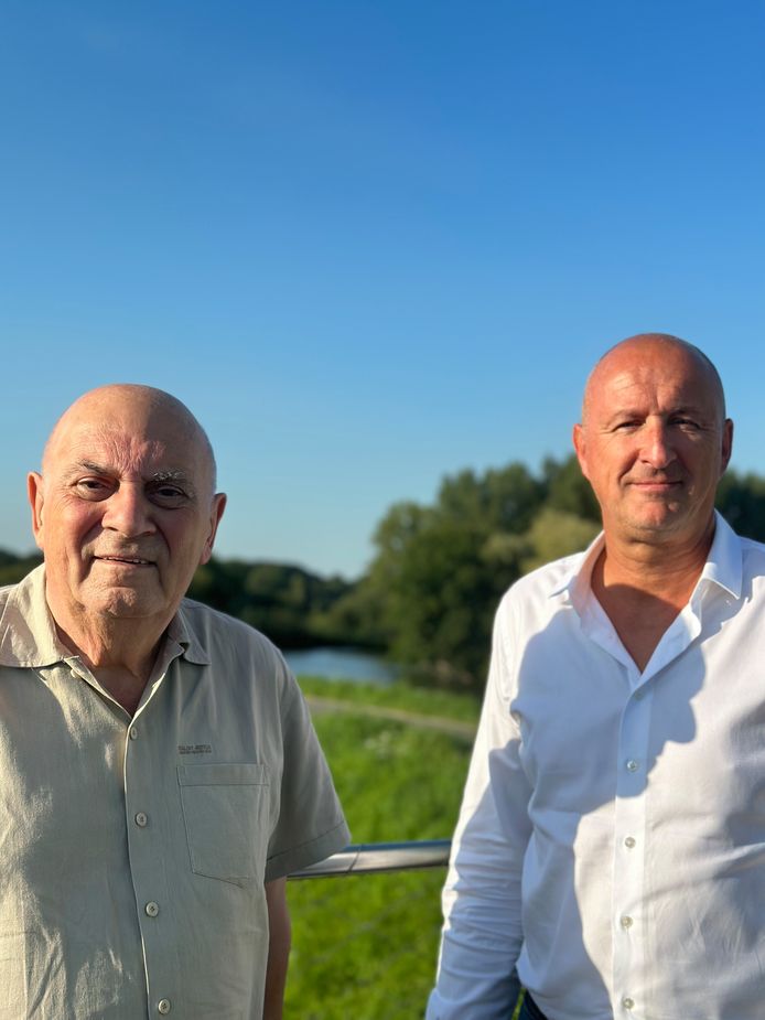 Jan Van Gorp en Jan Mortelmans van Vlaams Belang Lier-Koningshooikt