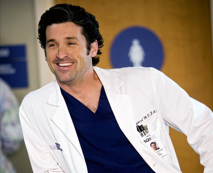 Patrick Dempsey werd razend populair door zijn rol als 'McDreamy'.