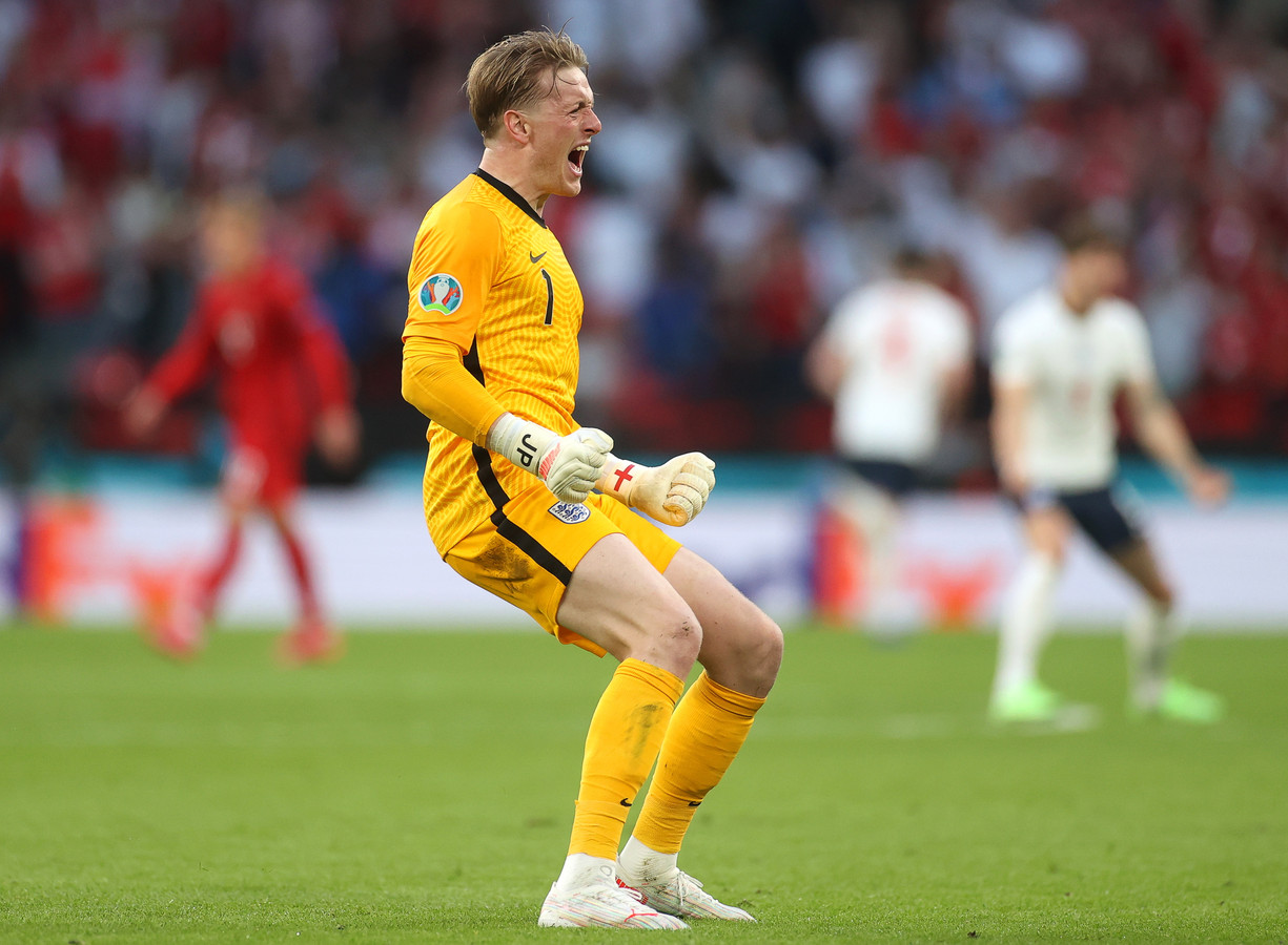 Pickford verbetert record legendarische Banks Foto