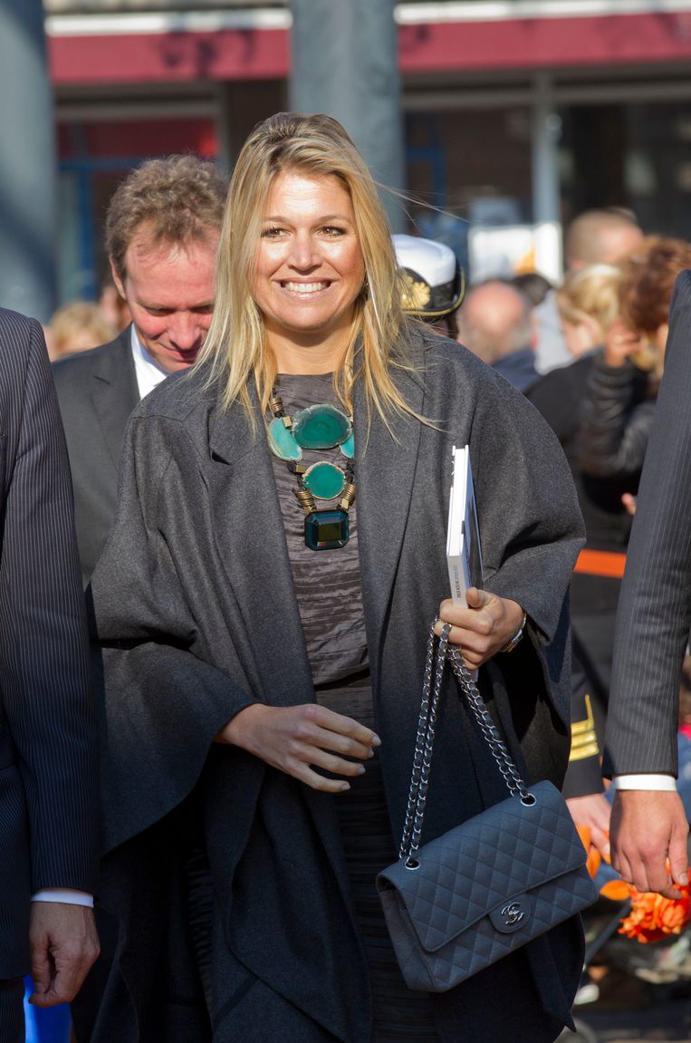 Máxima tijdens de Dutch Design Week in Eindhoven Beeld WireImage